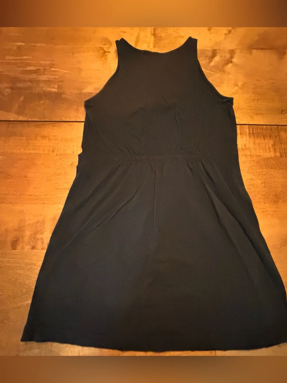 lululemon athletica Black High Neck Sleeveless Mini Dress